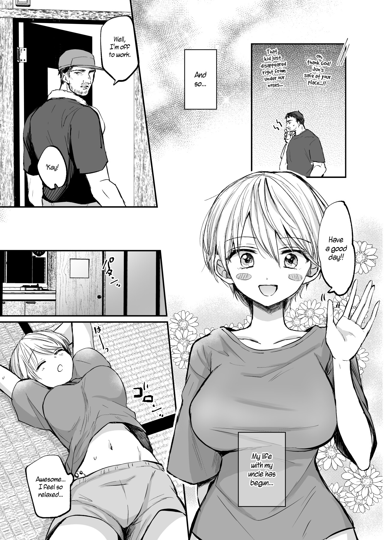 Hentai Manga Comic-I Became a Woman, and my Uncle...-Read-9